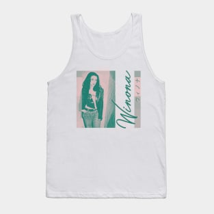 Winona Ryder • • • • •  1990s Aesthetic Design Tank Top